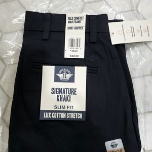 Back to school Dockers pants, new with tags, black. 28x 30 length see pictures